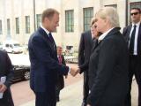 Fot. Wanda Milewska   Premier Donald Tusk przybył na Kongres Obywateli Kultury.jpg